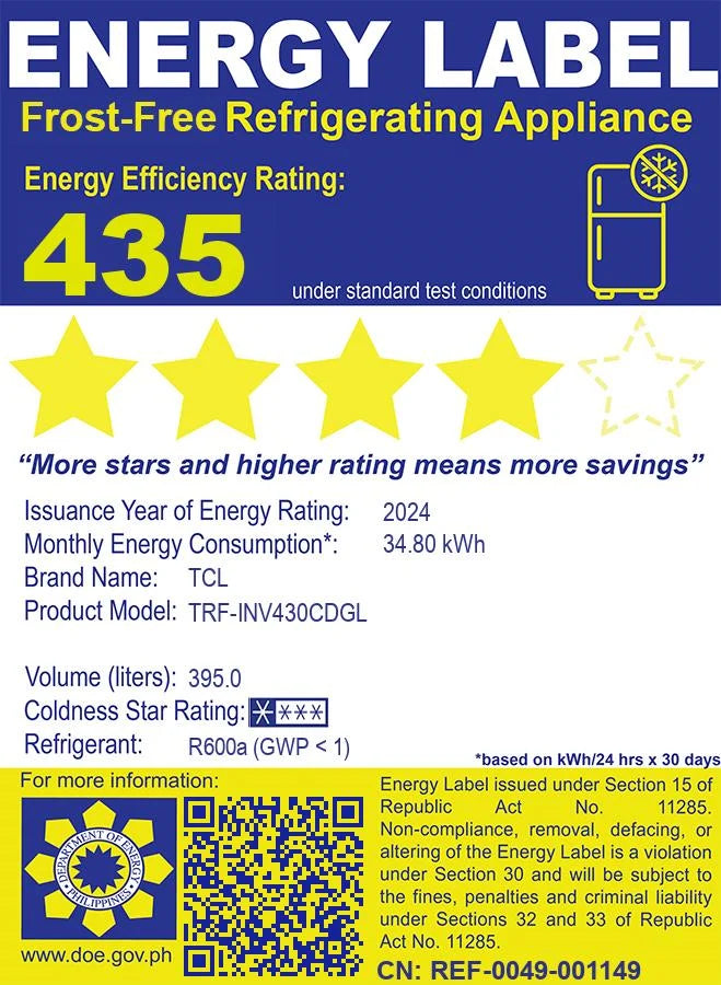14 Cu. Ft. Refrigerator Inverter