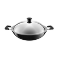 Tefal Ceramic Non-stick Wok 36cm + Stainless Steel Lid
