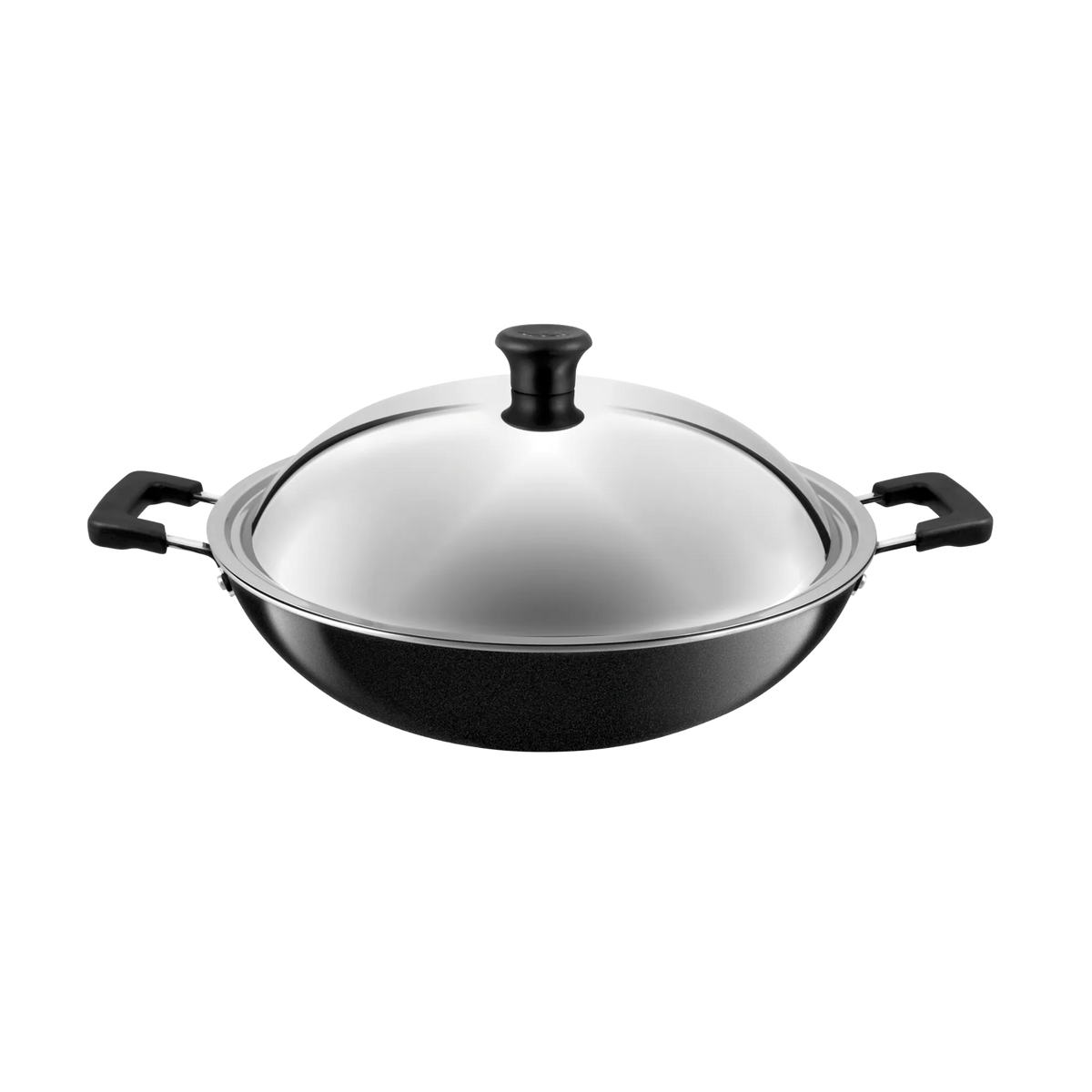 Tefal Ceramic Non-stick Wok 36cm + Stainless Steel Lid