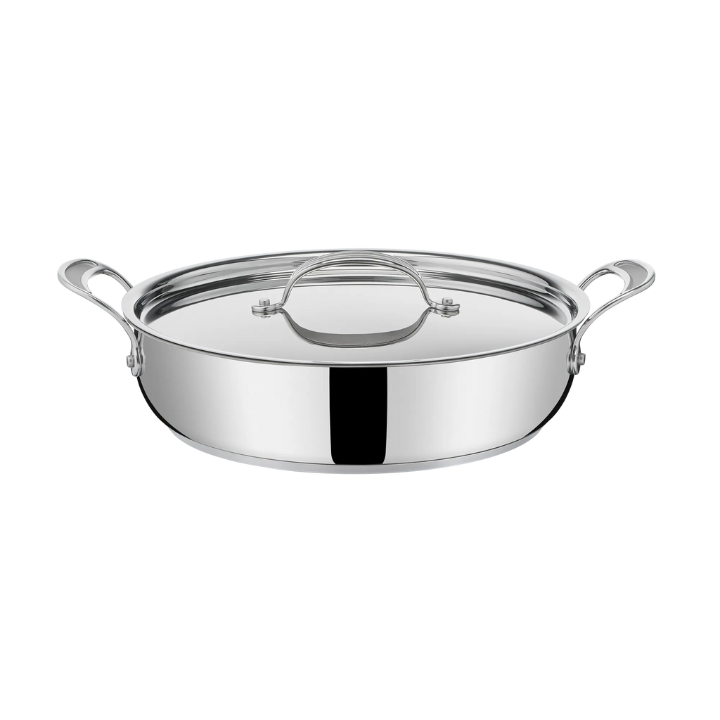 Jamie Oliver by Tefal Cooks Classic Stainless Steel Non-stick Induction All-In-One Pan 30cm + Lid