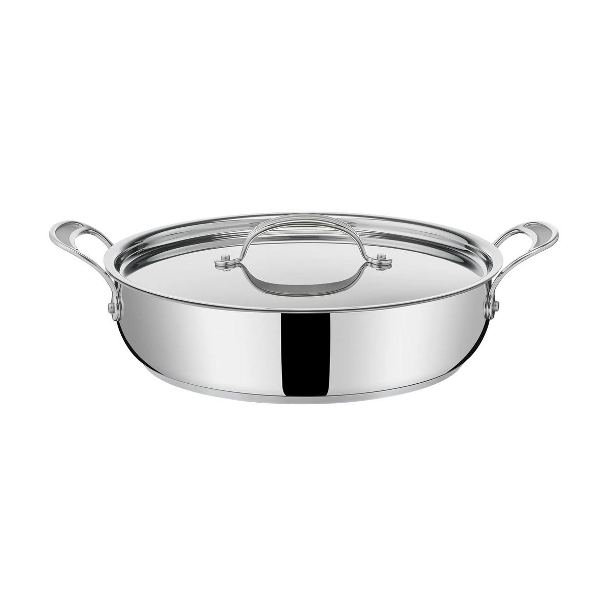 Jamie Oliver by Tefal Cooks Classic Stainless Steel Non-stick Induction All-In-One Pan 30cm + Lid