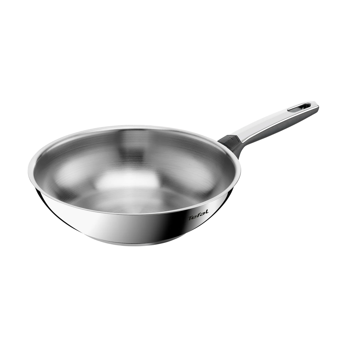 Tefal Emotion+ Induction Stainless Steel Uncoated Wok 28cm