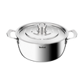 Tefal Emotion+ Gourmet Induction Stainless Steel Uncoated Dutch Oven 24cm