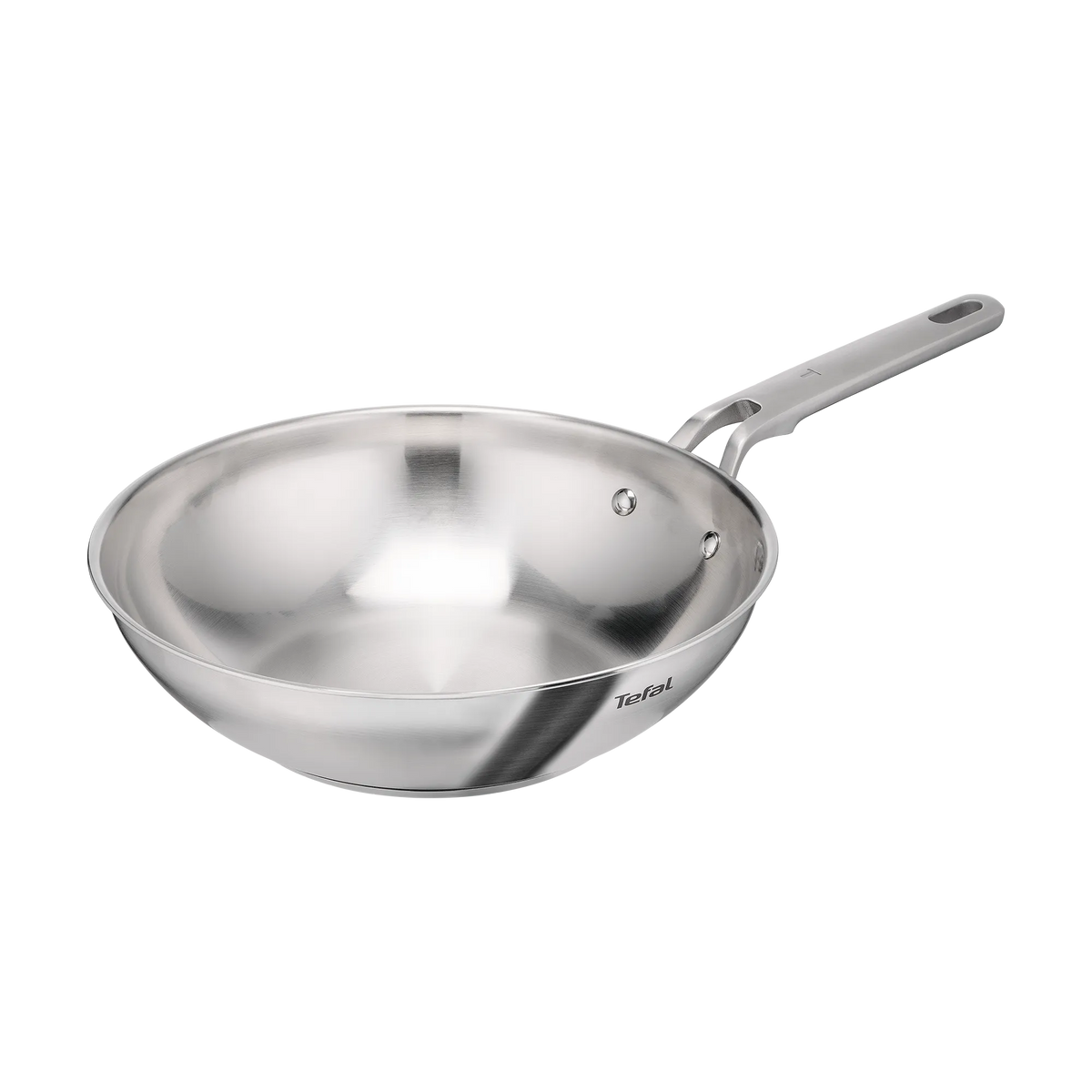 Tefal Extreme Induction Stainless Steel Uncoated Wok 28cm