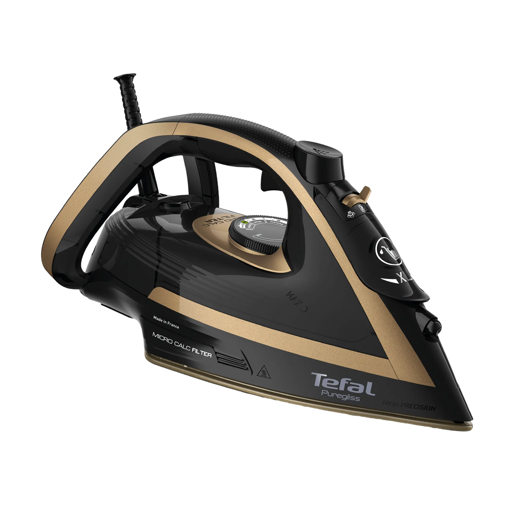Tefal Puregliss Anti-Calc Copper & Black Steam Iron FV8064