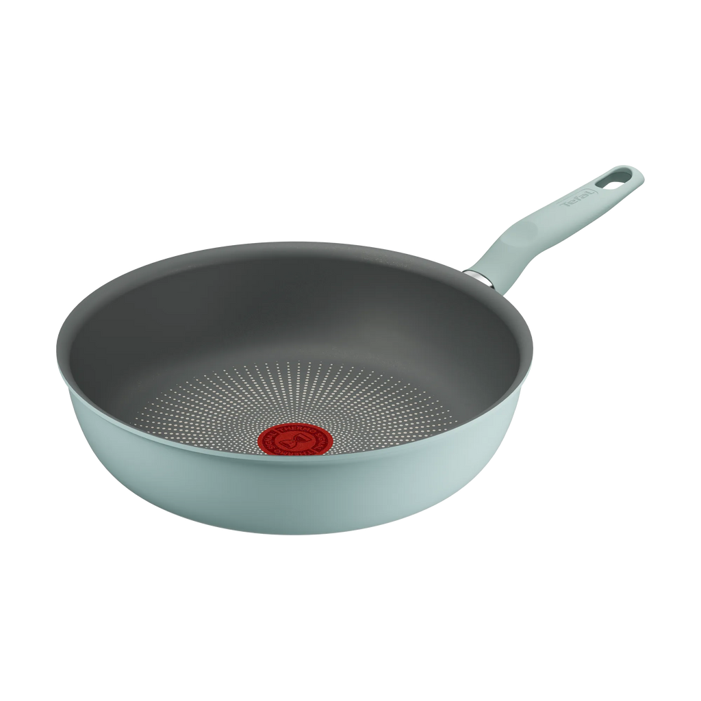 Tefal Halo Induction Non-Stick Eucalyptus Wok 26cm