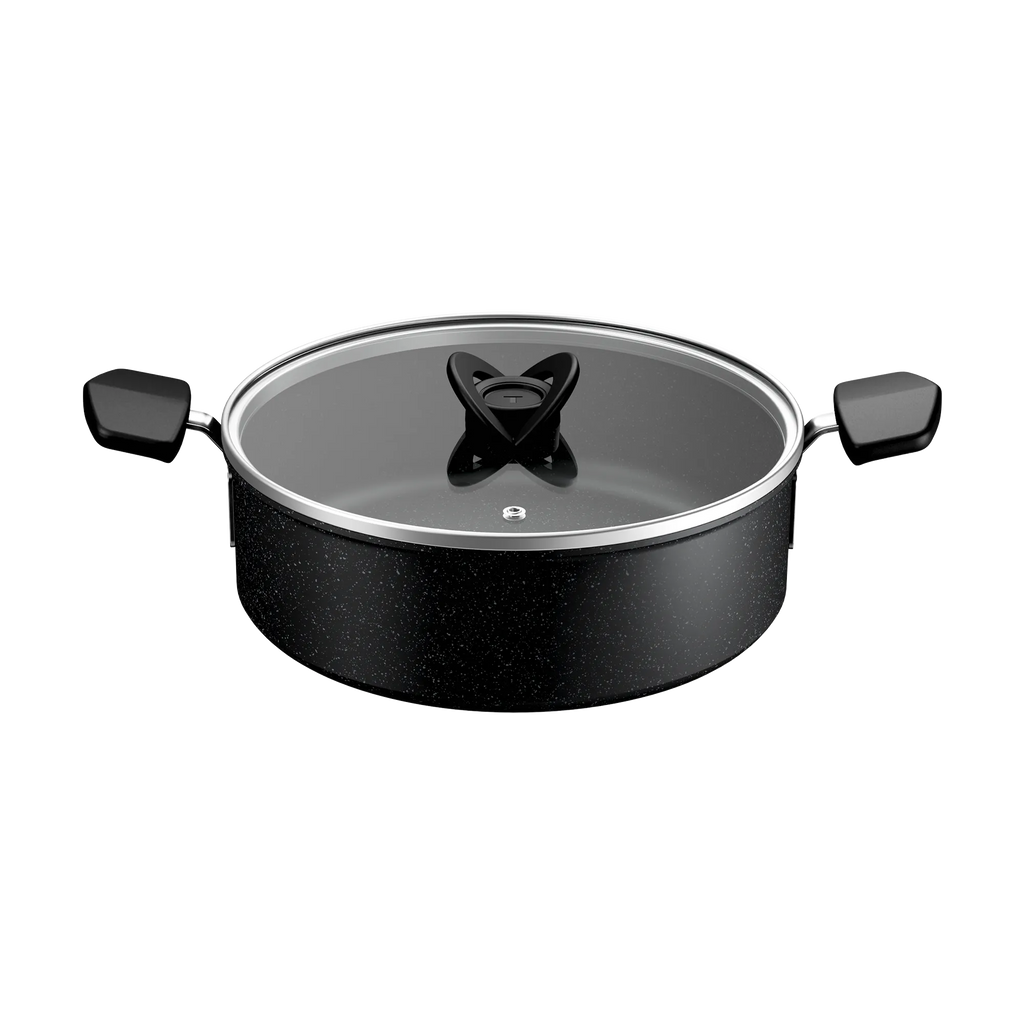 Tefal Space+ Expertise Induction Non-Stick Shallowpan 26cm + Lid