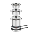 Tefal Opti'Space Induction Stainless Steel 13pc Set