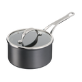 Jamie Oliver by Tefal Cooks Classic Non-Stick Induction Hard Anodised Saucepan + Lid 18cm