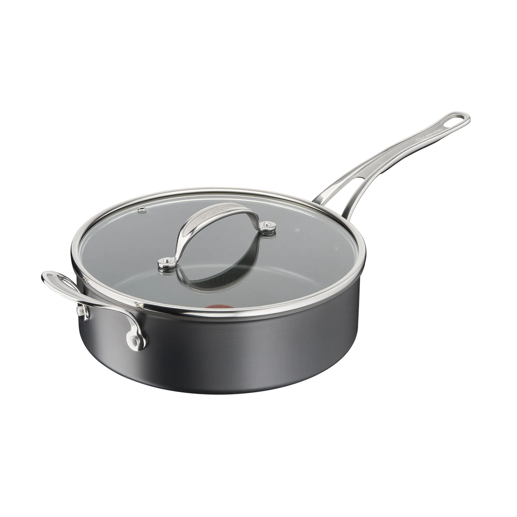 Jamie Oliver by Tefal Cooks Classic Non-Stick Induction Hard Anodised 5pc Cookware Set