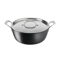 Jamie Oliver by Tefal Cooks Classic Induction Hard Anodised Big Batch Pan 30cm/7.2L + Lid