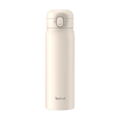 Tefal Easy to Go Stainless Steel Drink Bottle 500ml in White