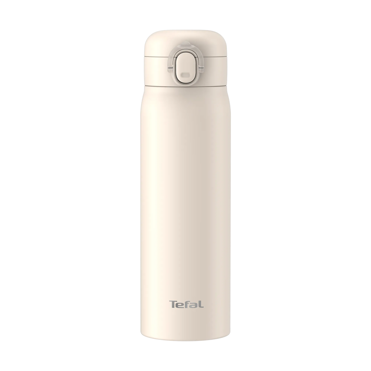 Tefal Easy to Go Stainless Steel Drink Bottle 500ml in White