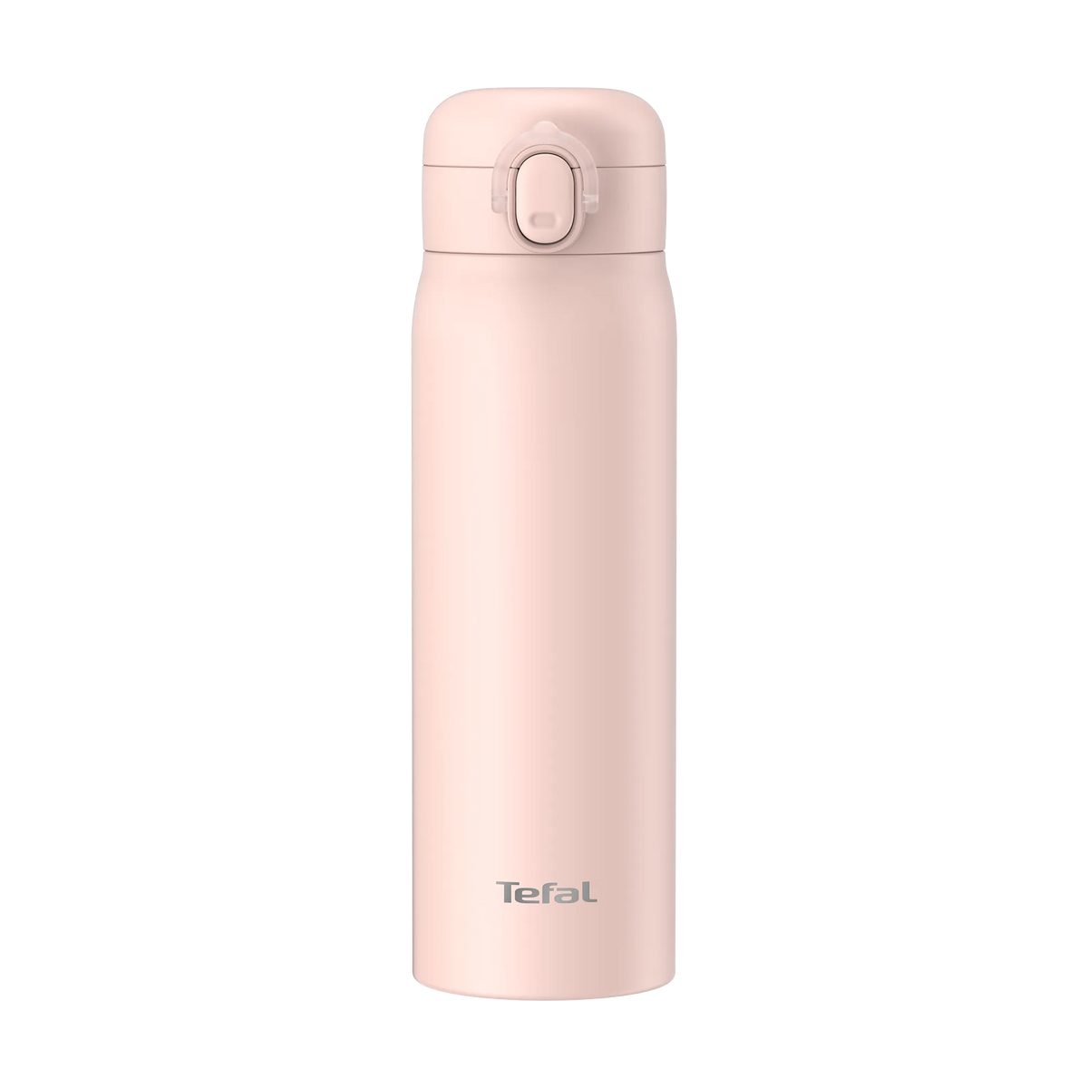 Tefal Easy to Go Stainless Steel Drink Bottle 500ml in Pink