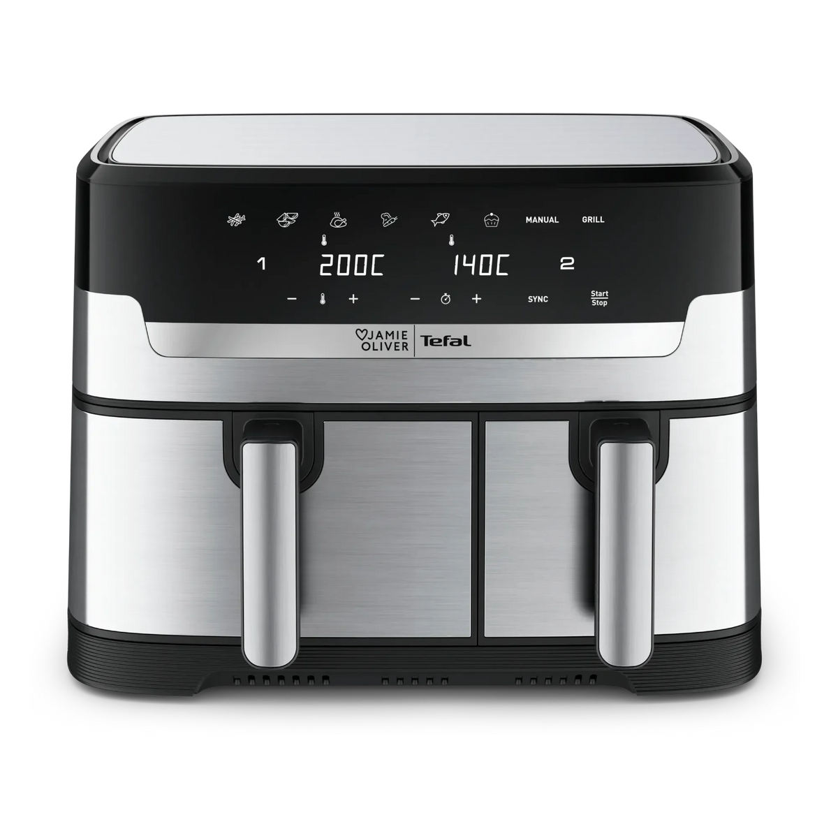 Jamie Oliver by Tefal Dual Air Fryer 8.3L EY905J