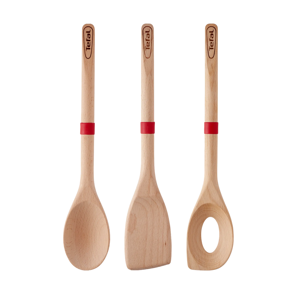 Tefal Ingenio Wooden Kitchen Utensil Set