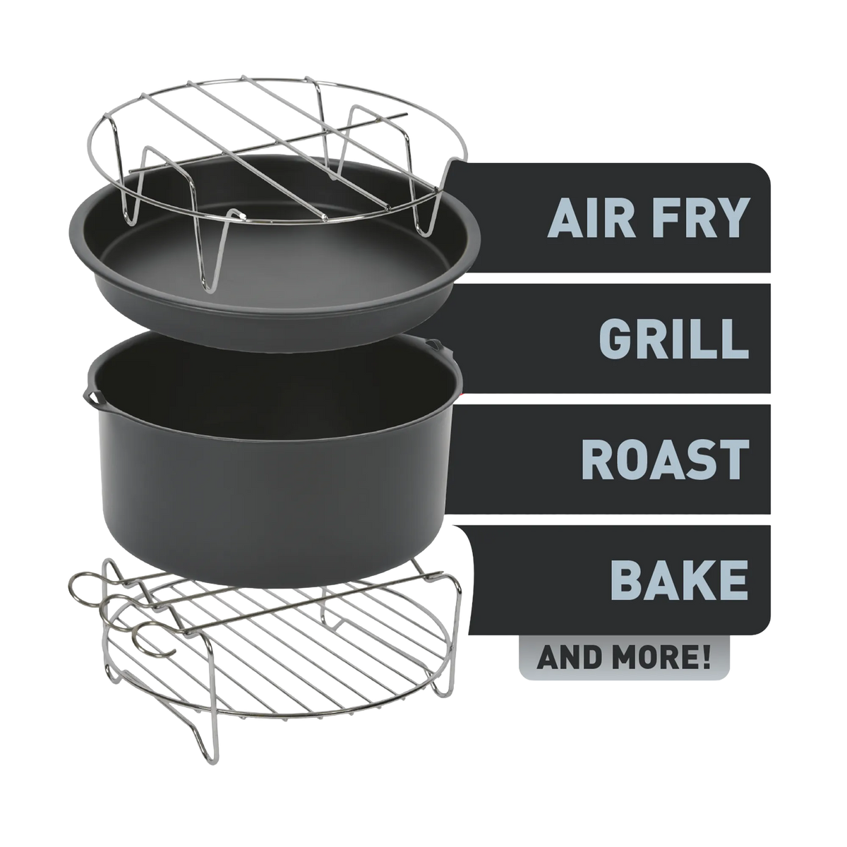 Tefal Air Fryer Accessory 20cm (Set of 4) - XA1130