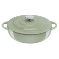 Tefal LOV Induction Cast Iron Green Lichen Shallowpot 28cm/3.8L + Lid