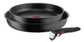 Tefal Ingenio Ultimate Non-Stick Induction 3pc Frypan Set 24/28cm