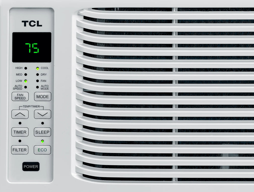 TCL 5，000 BTU White Window Air Conditioner with Remote