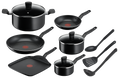 Tefal Essential Non-Stick 6pc Set + Utensils