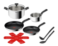 Tefal Delicious Stainless Steel 8pc Mixed Set