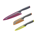 Tefal Fresh Kitchen Non-Stick Stainless Steel Set of 3 Kitchen Knives K122S324