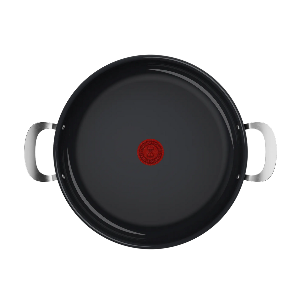 Jamie Oliver by Tefal Enjoy Ceramic Induction Hard Anodised Shallow Pan 30cm + Lid