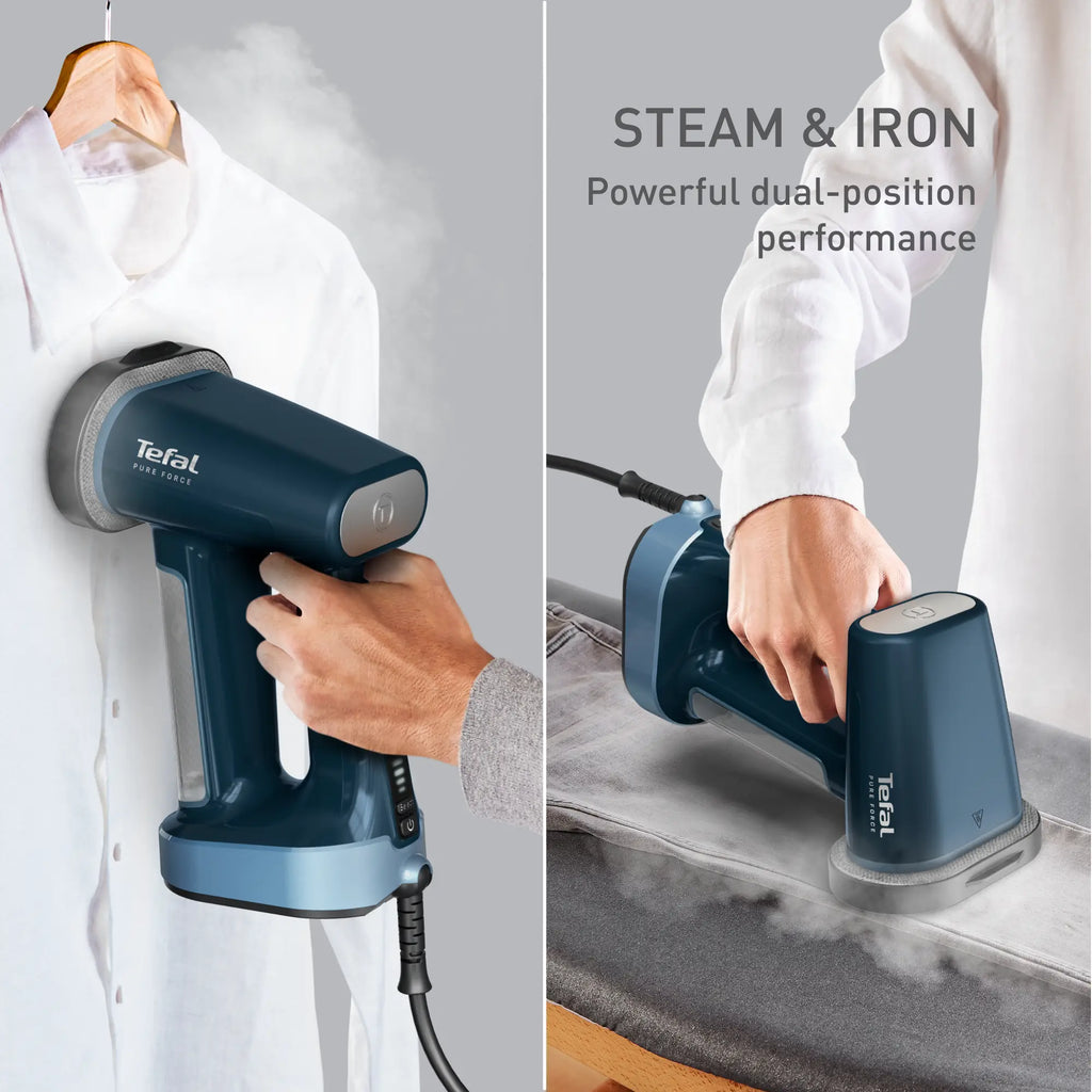 Tefal Pure Force 3 in 1 Handheld Garment Steamer DT8755