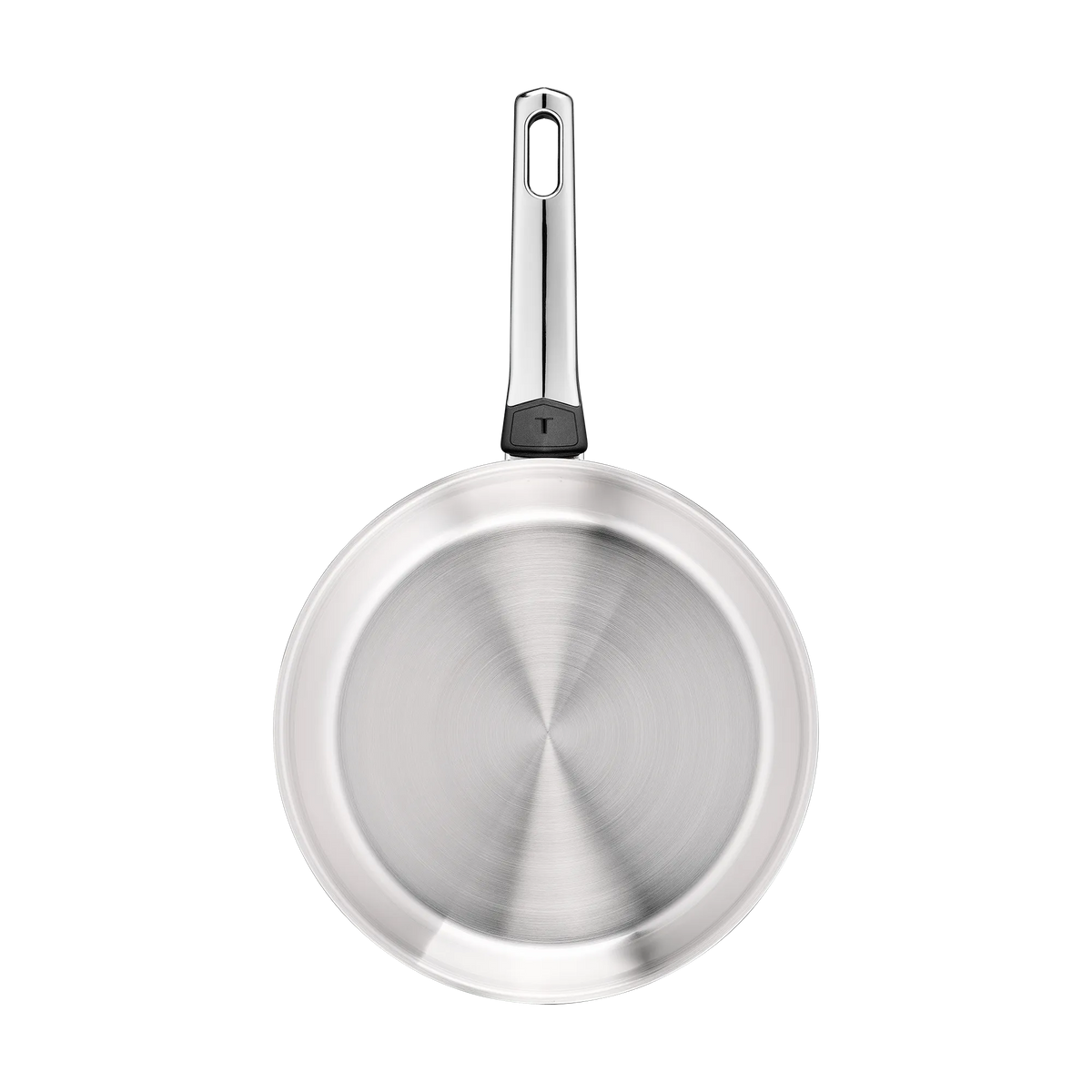 Tefal Emotion+ Induction Stainless Steel Uncoated Twin Pack Frypan 24/28cm
