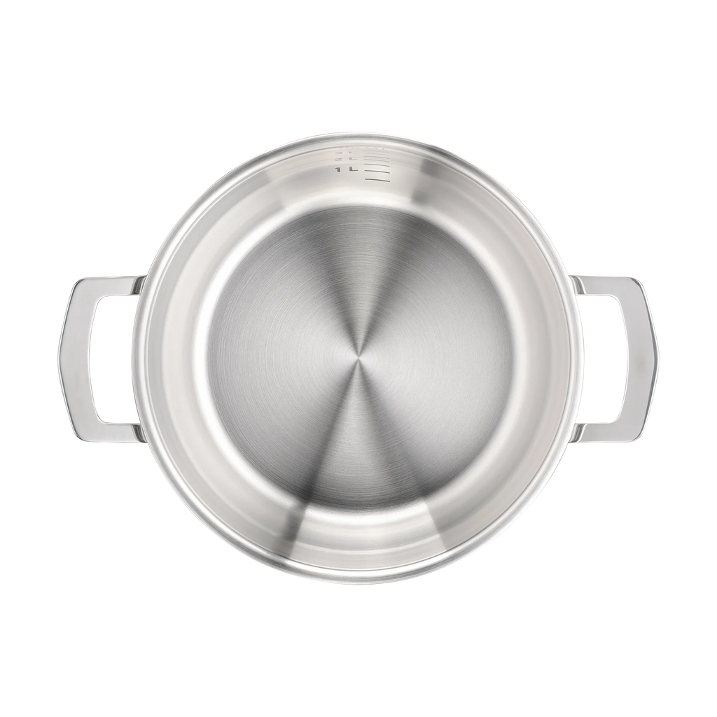 Tefal Emotion+ Gourmet Induction Stainless Steel Uncoated Dutch Oven 24cm