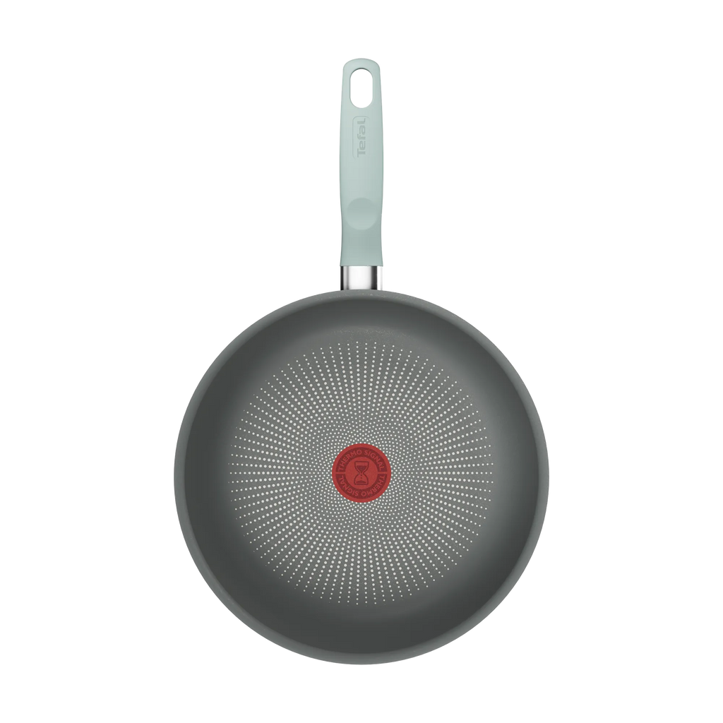 Tefal Halo Induction Non-Stick Eucalyptus Wok 26cm
