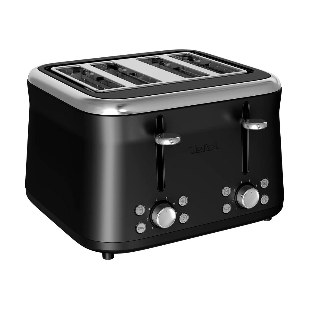 Tefal Collection Toaster 4-slice Black TF7208