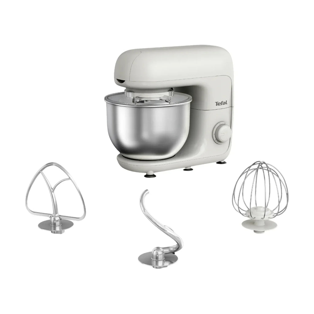 Tefal Bake Essential Stand Mixer White QB1601