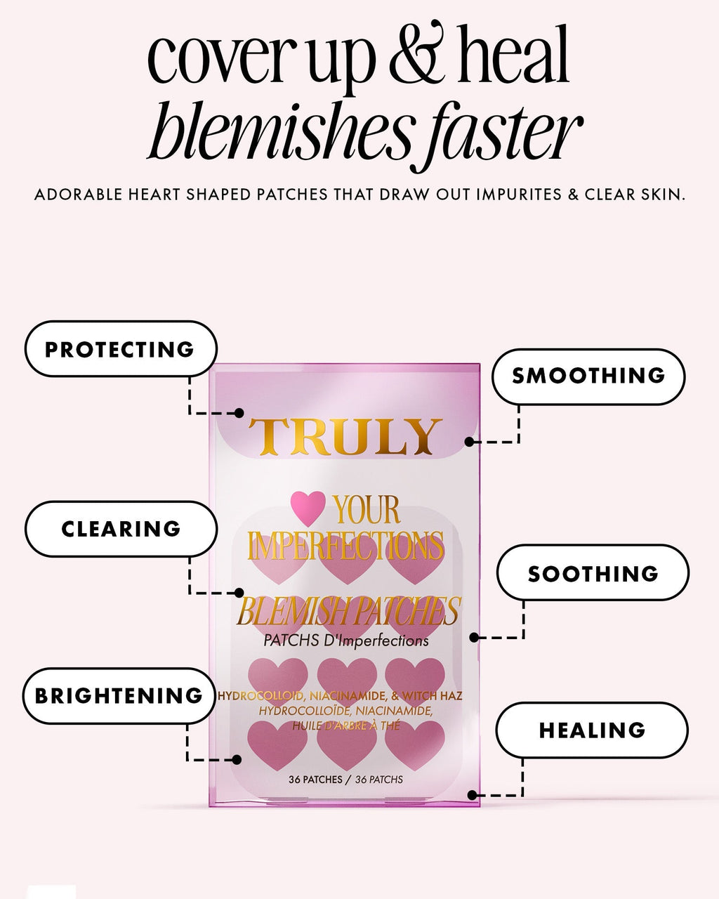 #Heart Your Imperfections Blemish Patches