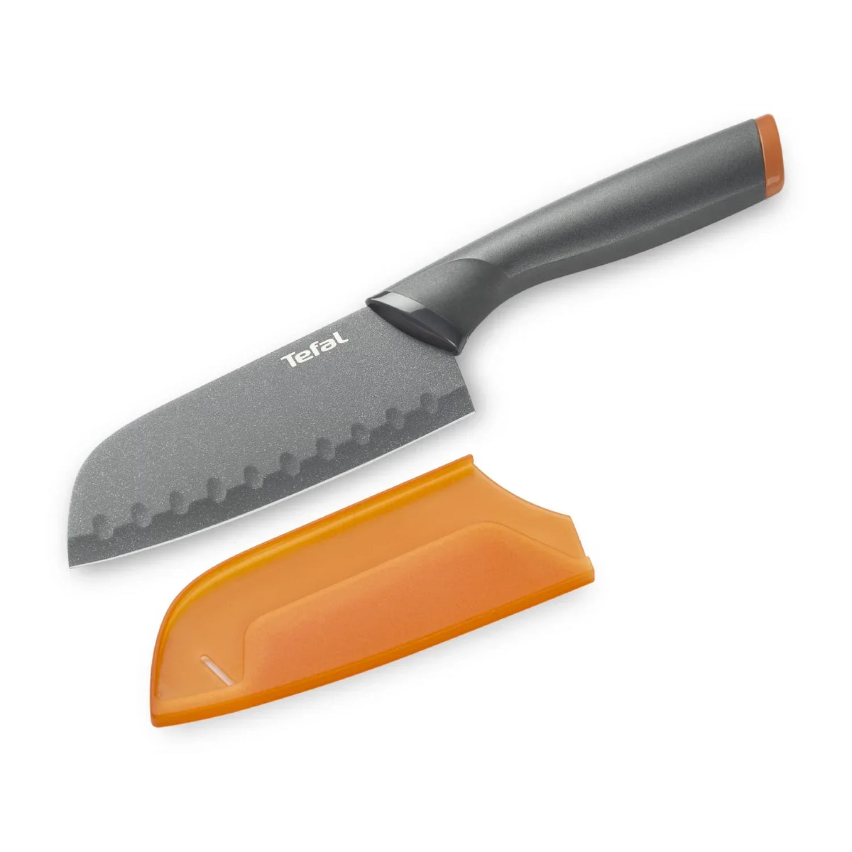 Tefal Fresh Kitchen Non-Stick Stainless Steel Santoku Knife 12cm K1220104