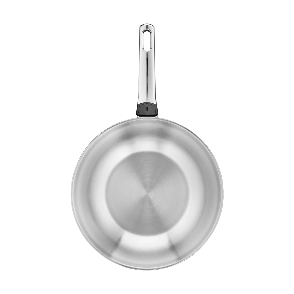 Tefal Emotion+ Induction Stainless Steel Uncoated Wok 28cm