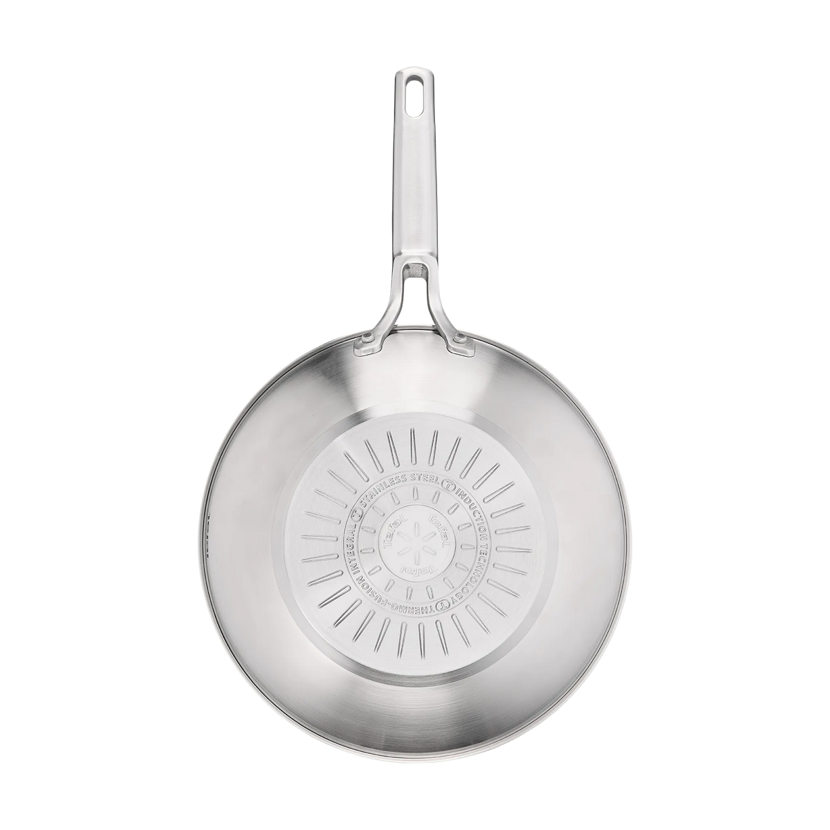 Tefal Extreme Induction Stainless Steel Uncoated Wok 28cm