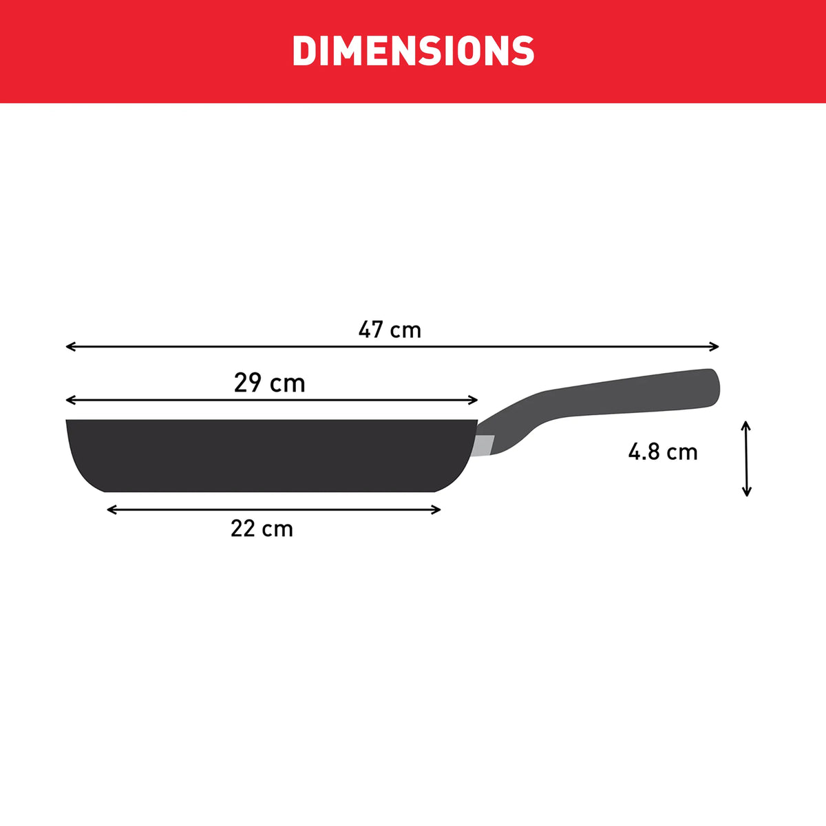 Tefal Delight Induction Mineralia Non-Stick Frypan 28cm