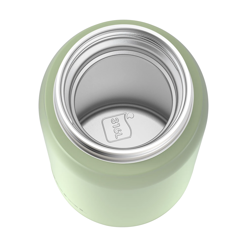 Tefal Easy to Go Stainless Steel Drink Bottle 500ml in Mint Green