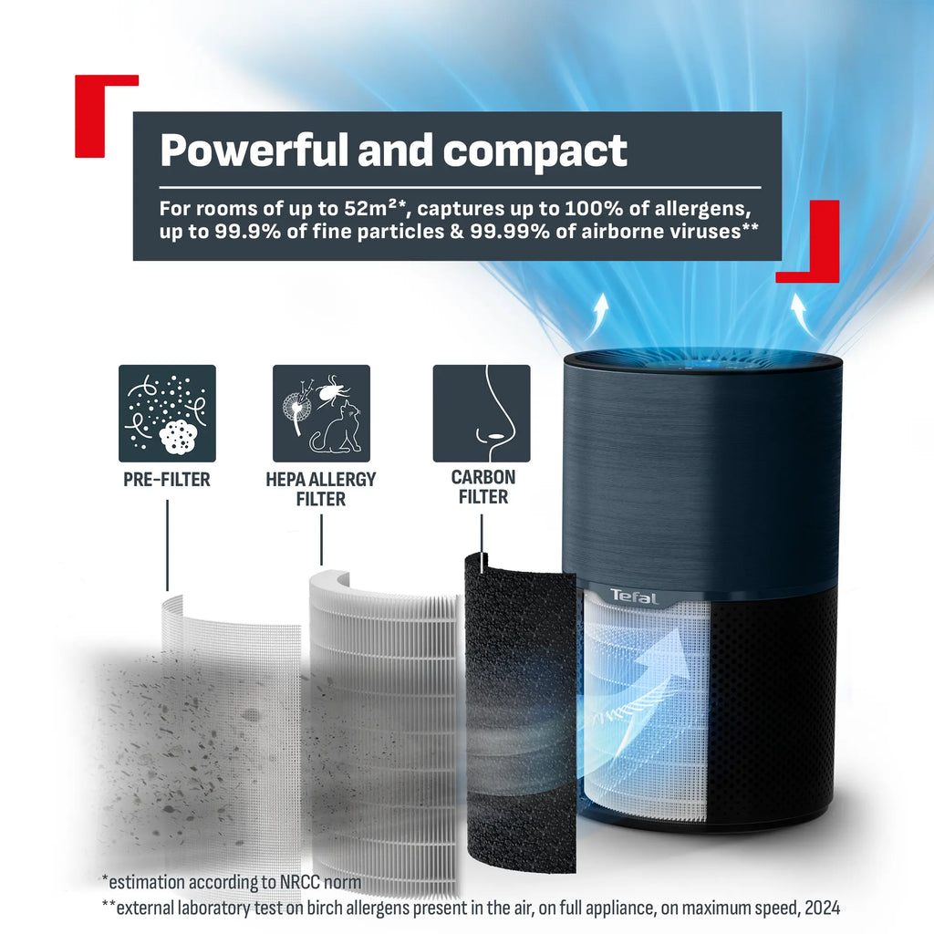 Tefal Pure Air Compact Air Purifier PT2221