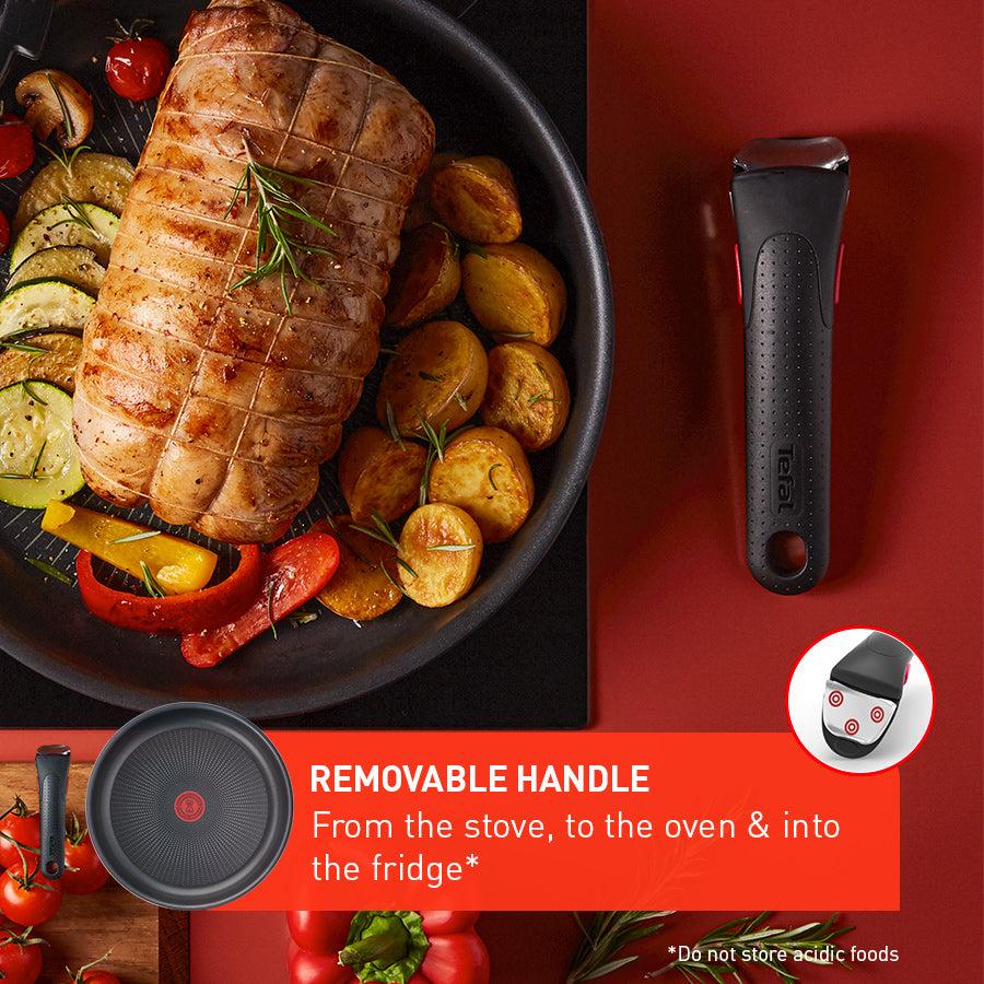 Tefal Ingenio Ultimate Induction Non-stick 3pc Frypan Set 22/26cm