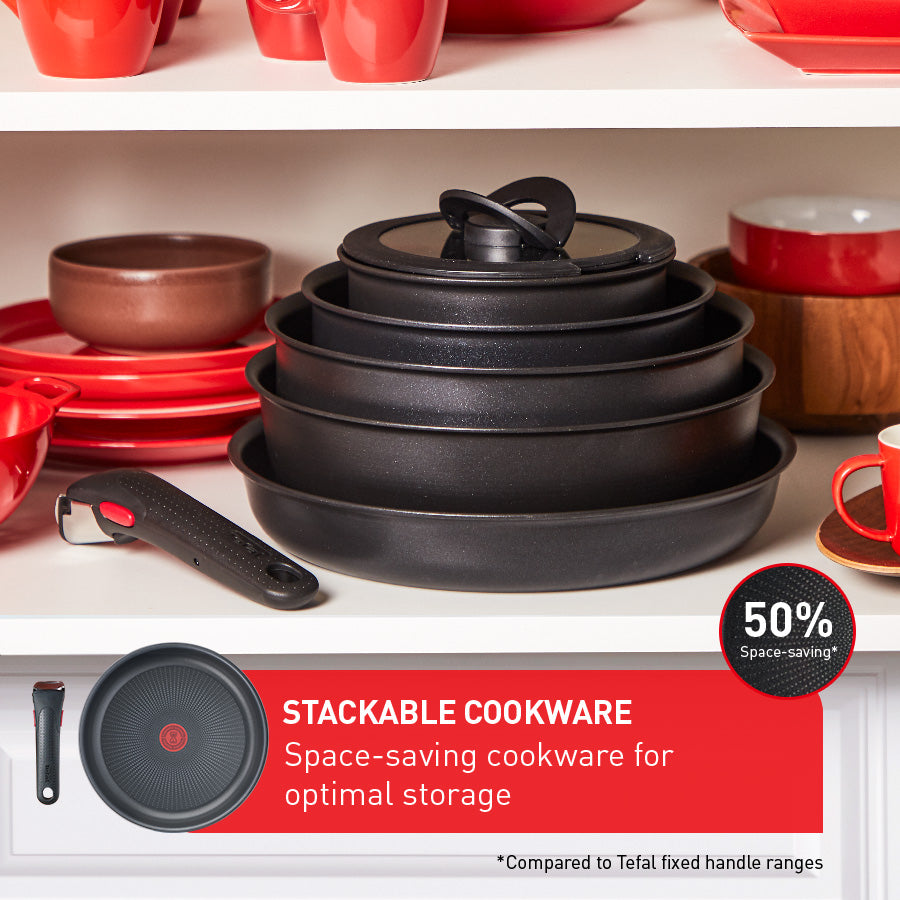 Tefal Ingenio Ultimate Induction Non-stick 3pc Frypan Set 22/26cm