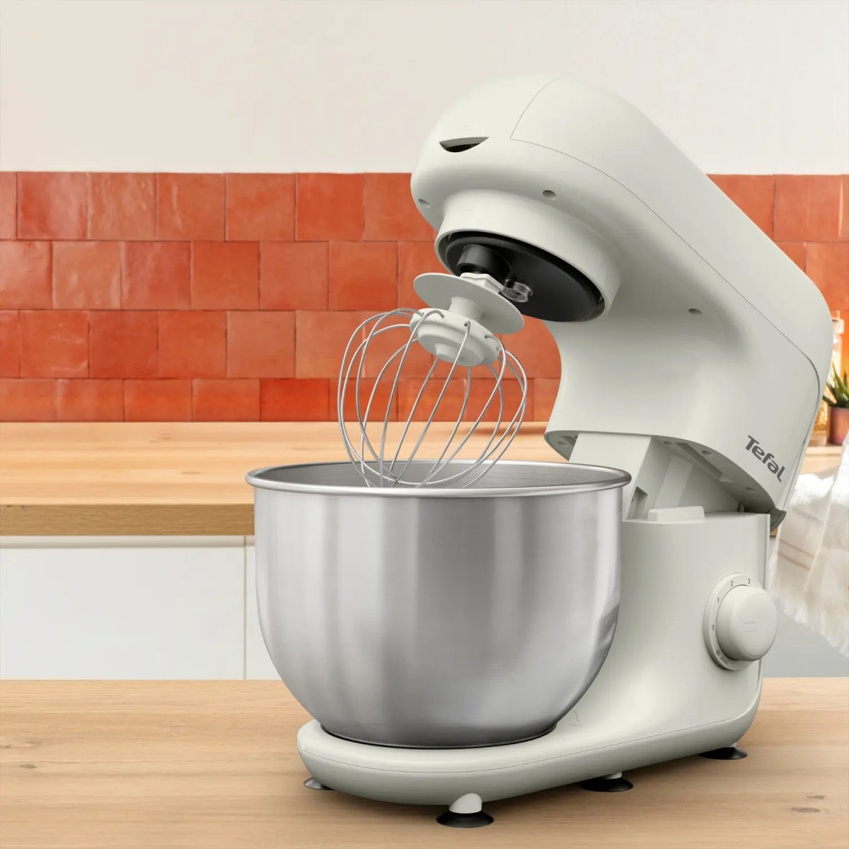 Tefal Bake Essential Stand Mixer White QB1601