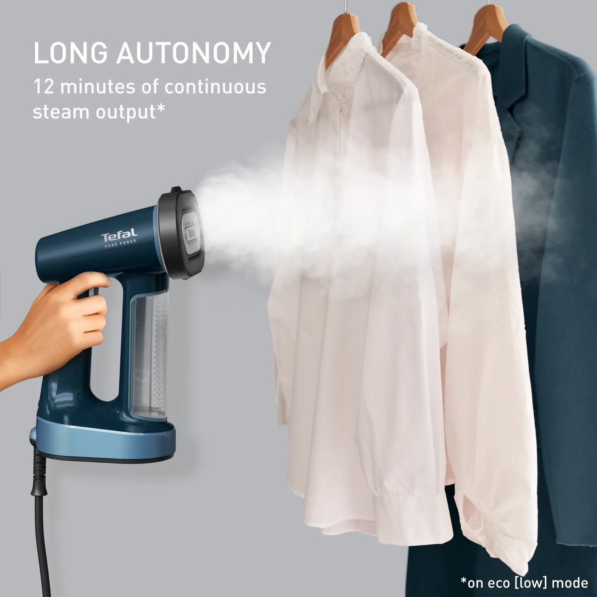 Tefal Pure Force 3 in 1 Handheld Garment Steamer DT8755