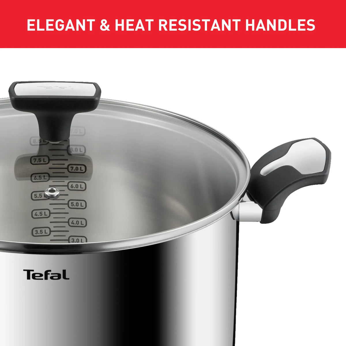 Tefal Emotion Induction Stainless Steel Stockpot 28cm/9L