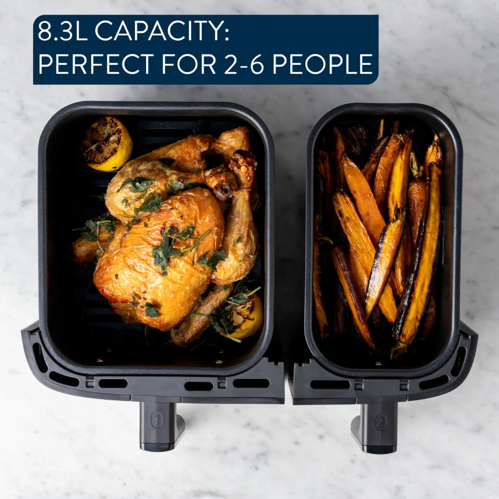 Jamie Oliver by Tefal Dual Air Fryer 8.3L EY905J