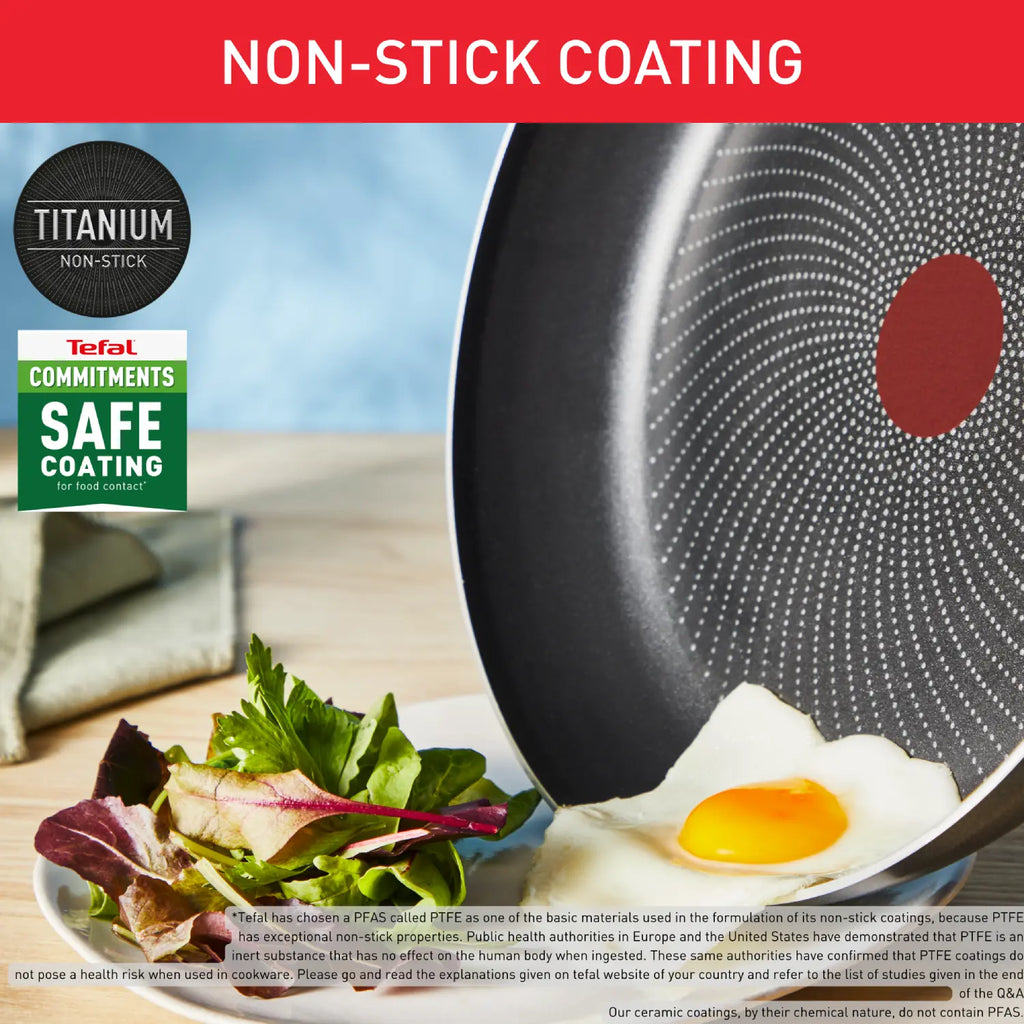 Tefal Ingenio So'Light Induction Non-Stick 3pc Frypan Set