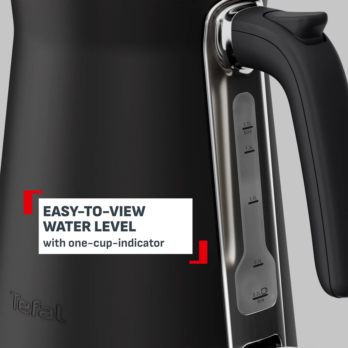 Tefal Collection Kettle Black KI6668