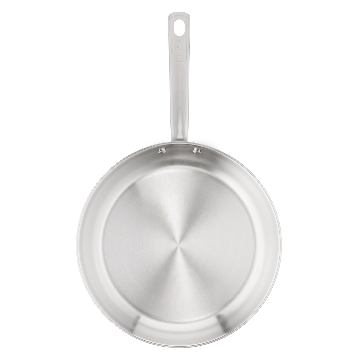 Tefal Virtuoso Induction Stainless Steel Uncoated Twin Frypan 24/28cm